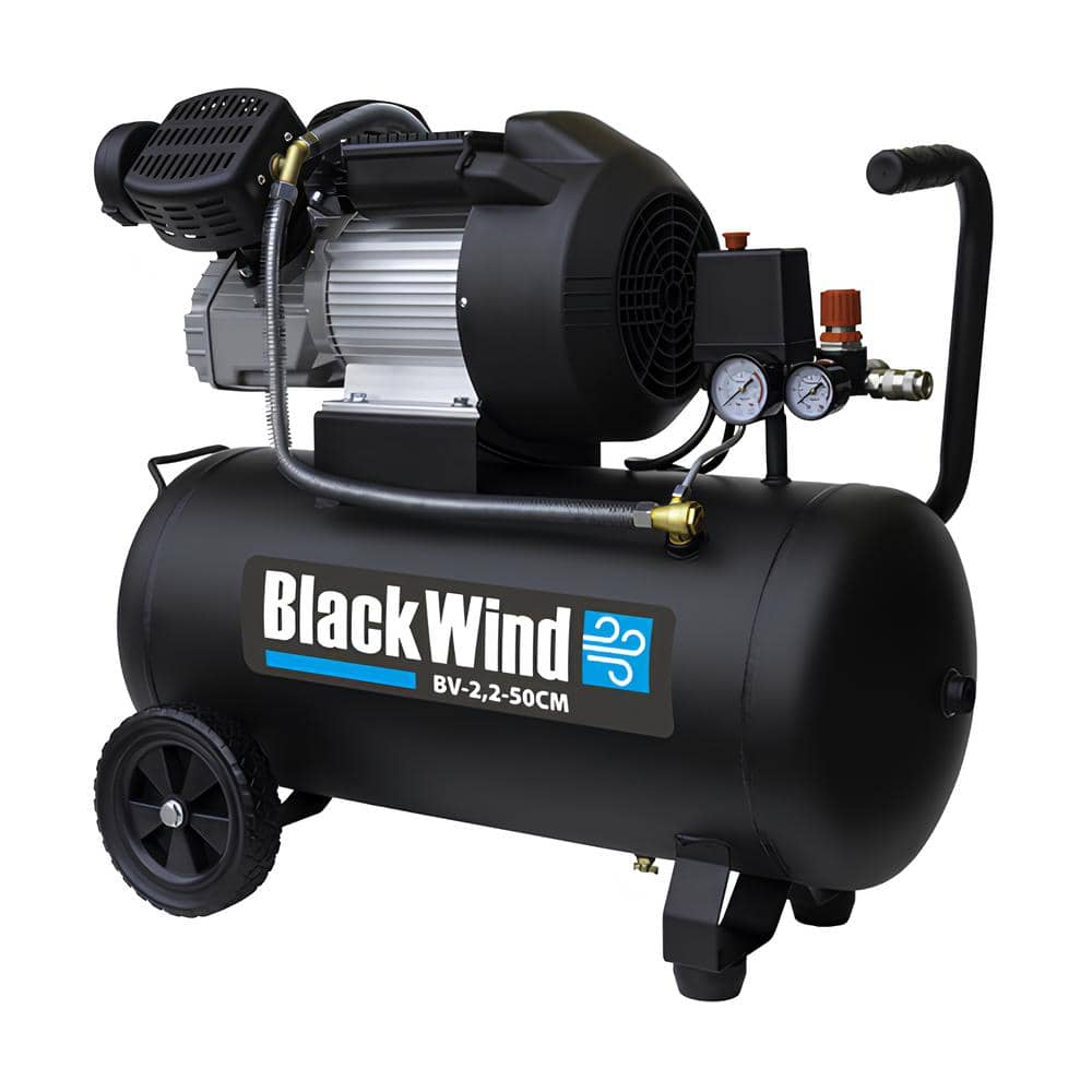 Levné pístové kompresory Black Wind