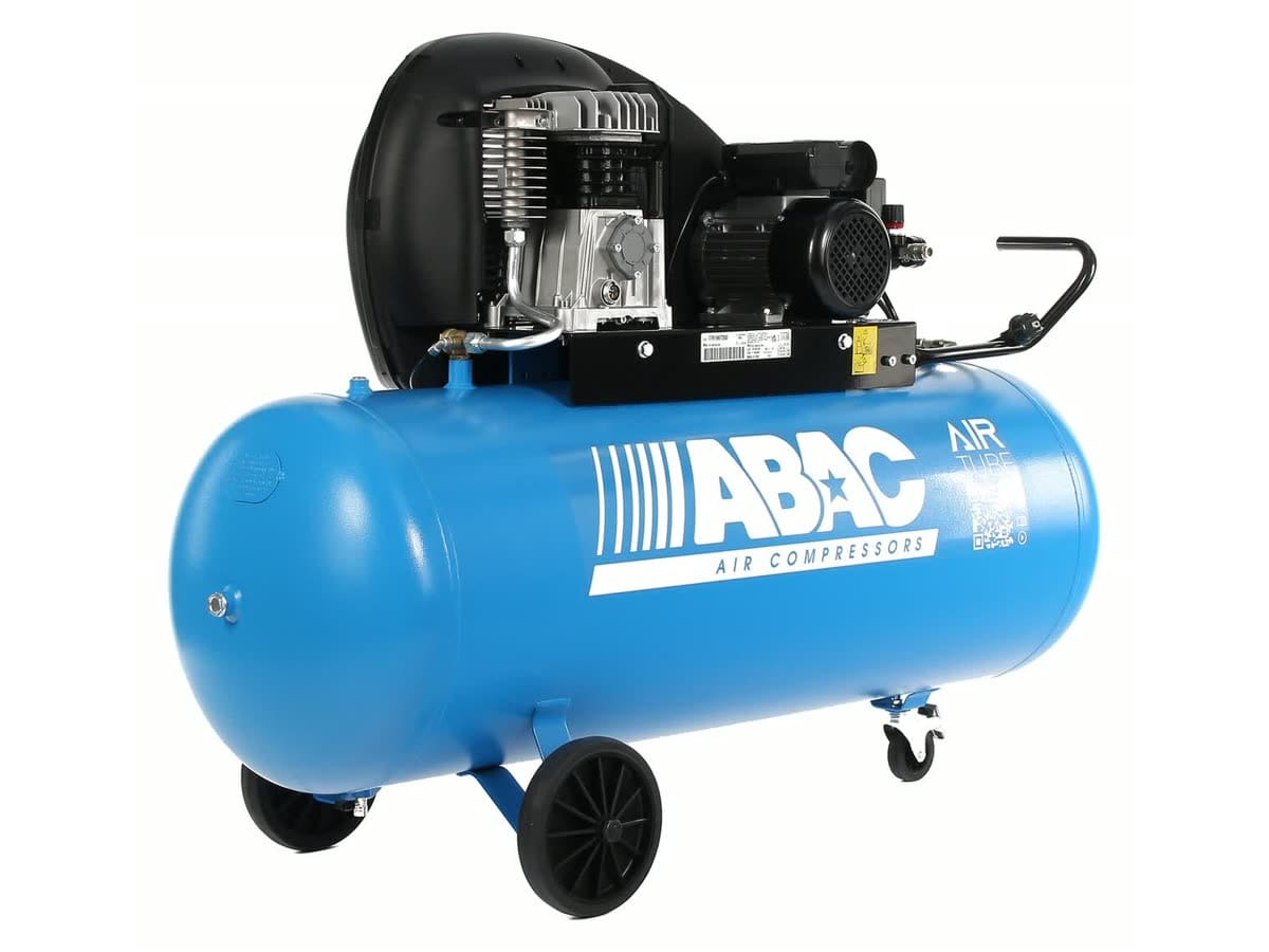 Kompresor ABAC Pro Line Extensive s vzdušníkem 200 l — jednotka A29B, dochlazovač, nálepka AirTube
