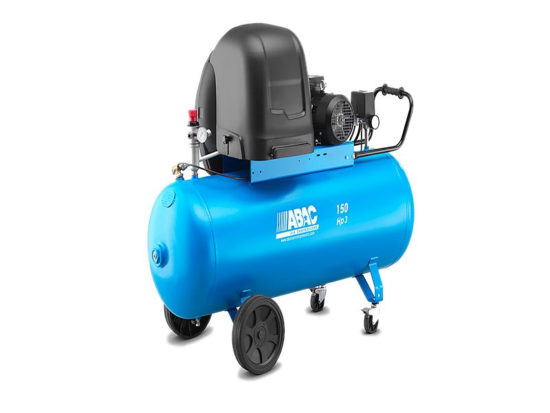 ABAC Silent A39B compressor on a 150-litre receiver
