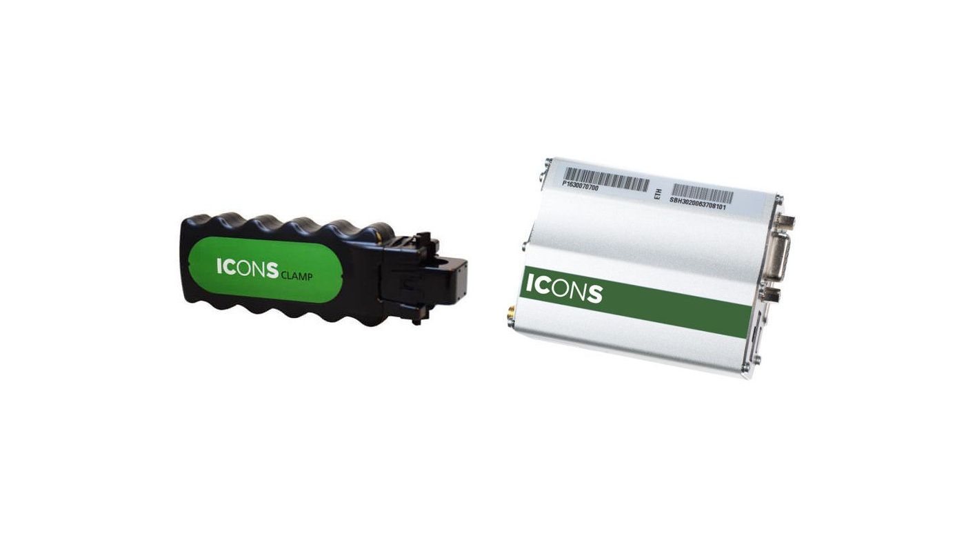 Monitorovací jednotky ICONS — Clamp se svorkovým ampérmetrem a modul pro jednotky Mk4 a Mk5