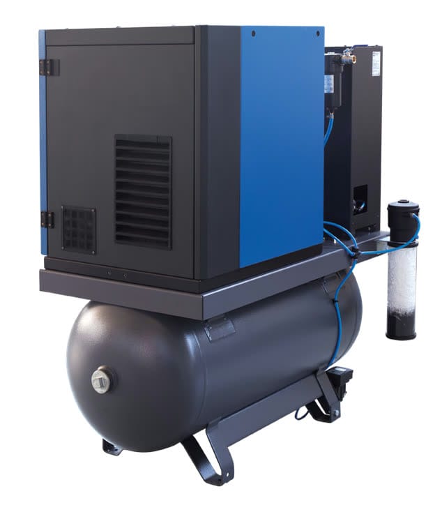 SCR-APM Mini FF — Anlage mit zweistufiger Filtration und Kondensatabscheider WOSM