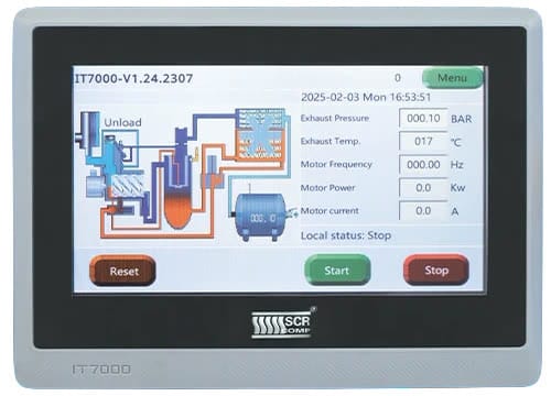 Elektronische Steuerung IT7000 mit 7