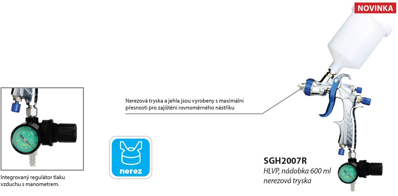 Náhradní horní nádobka 600 ml SGH2007R-N pro SGH2007R – lehká, odolná a připravená na každodenní použití