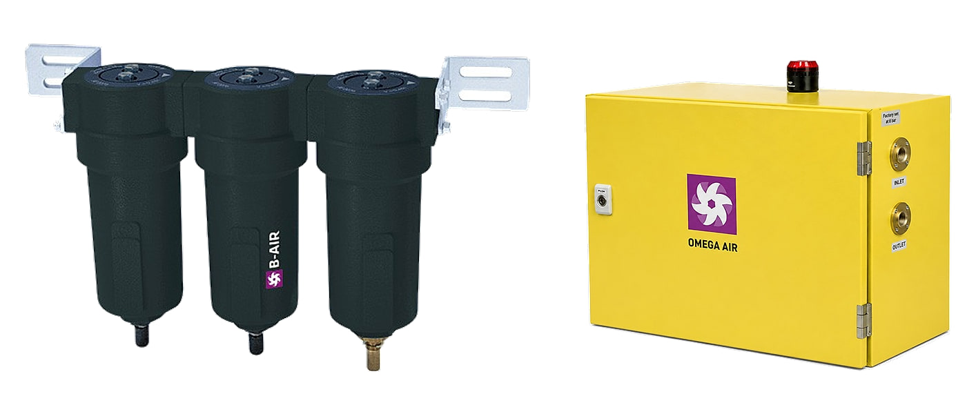 Sada filtrů B-AIR a skříň B-AIR PLUS