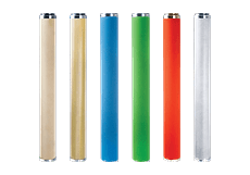 Six BF filter elements of different stages