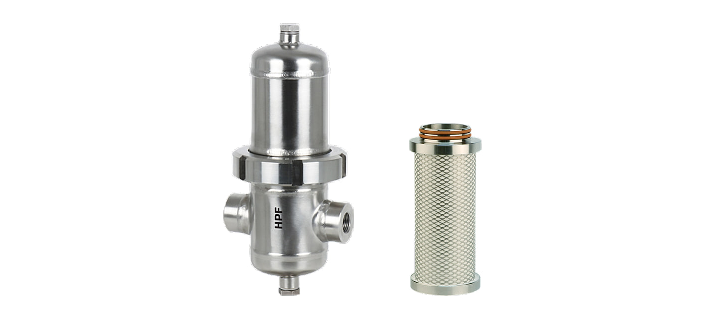 HPF process filter and PFSF filter element