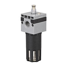 Metal B2L lubricator with oil dosing screw on top