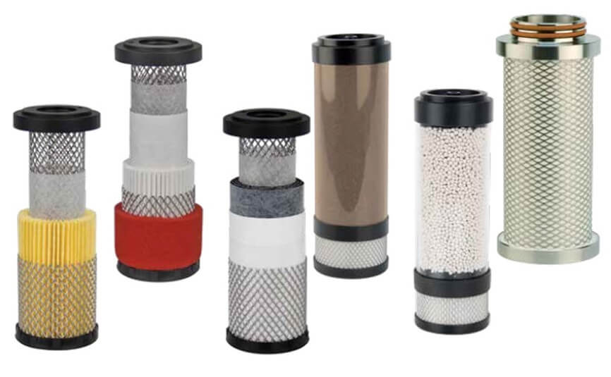 Náhradní filtrační vložky pro filtry AAF stlačeného vzduchu