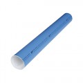 hliníková tyč modrá pro rozvody stlačeného vzduchu