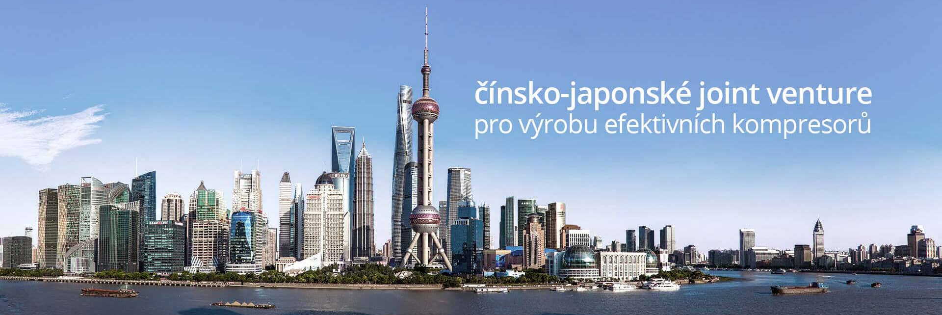 Čínsko - Japonské Joint Venture pro výrobu efektivních šroubových kompresorů