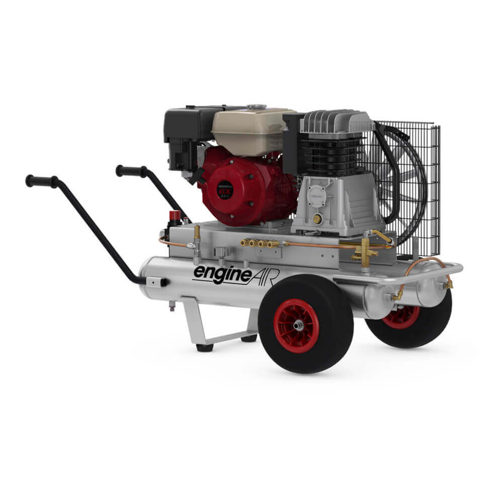 Benzin-Kompressor Engine Air EA5-3,5-2x11CP, Behälter 22 l, mobile Ausführung