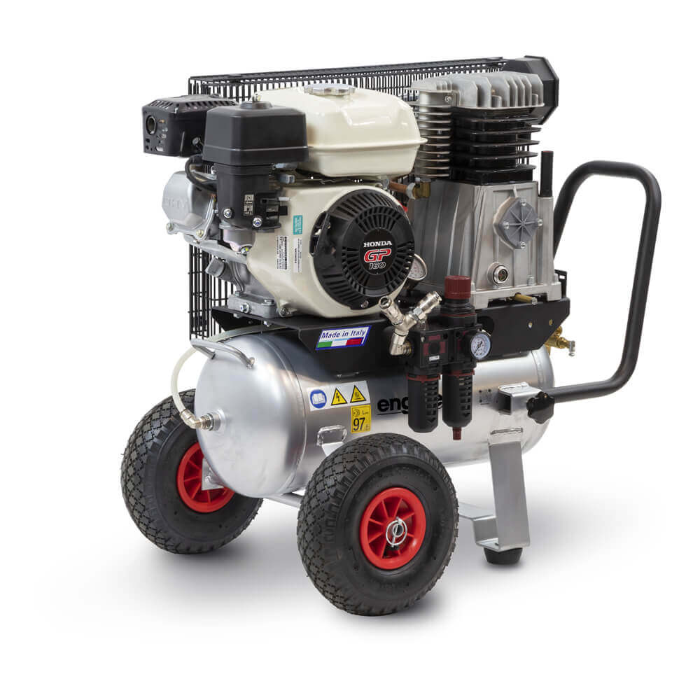 Benzin-Kompressor Engine Air EA9-6,2-50CP, Behälter 50 l, mobile Ausführung