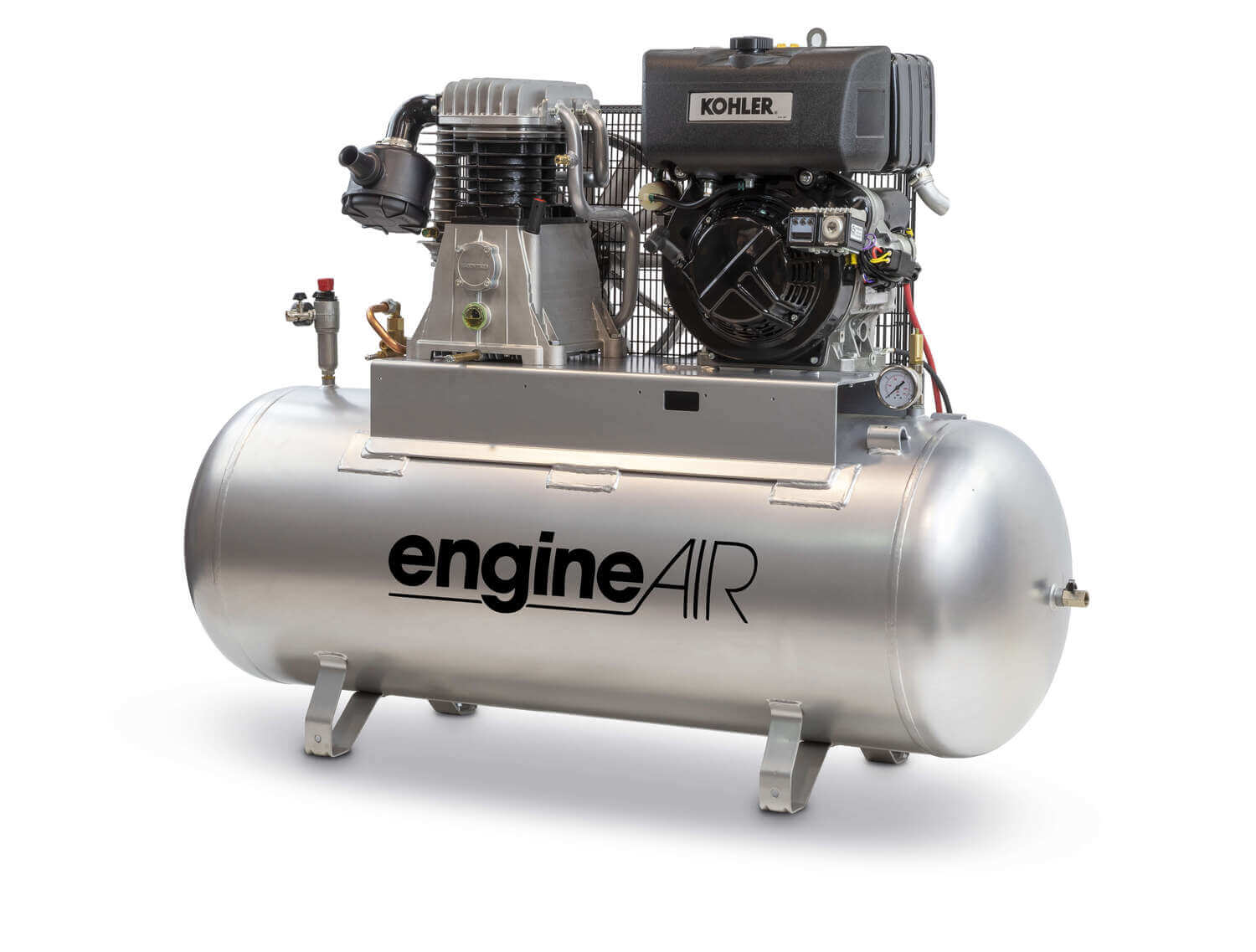 Diesel-Kompressor Engine Air EA10-7,5-270FD, Behälter 270 l, stationäre Ausführung