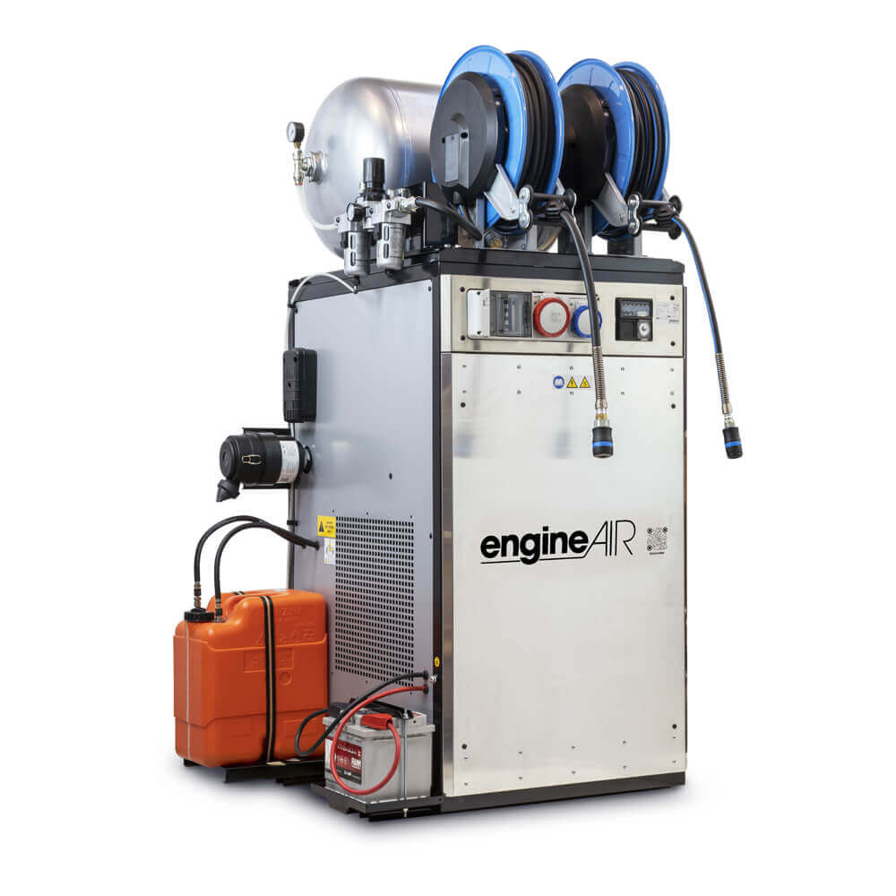 Diesel-Kompressor Engine Air EA17-12,6-90FBDS, Behälter 90 l, stationäre Ausführung